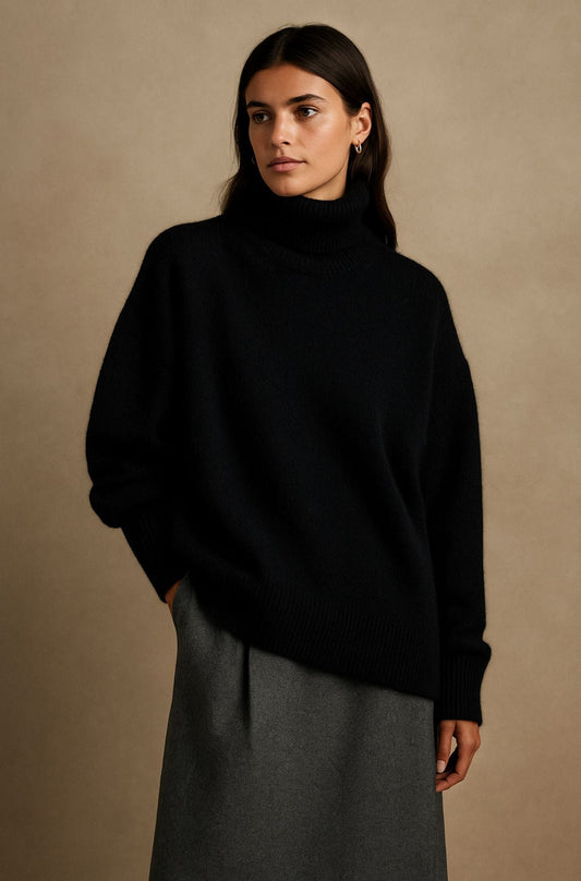 Women's Sweater | High Turtleneck Collar