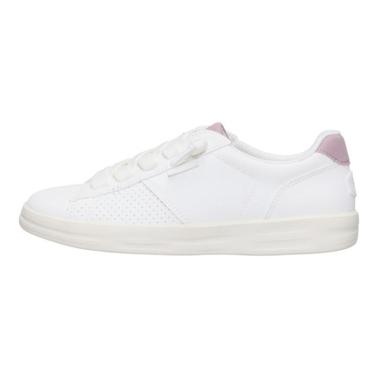 Comfortable Trainers for Women with Lace Up Low Top Cushioned Gum Sole Casual Style