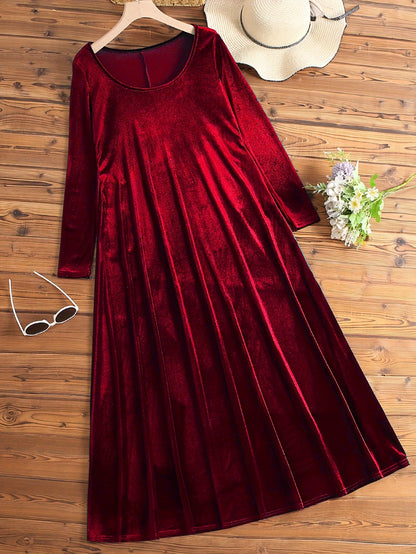 Popular Autumn-Winter Velvet Series Dress I