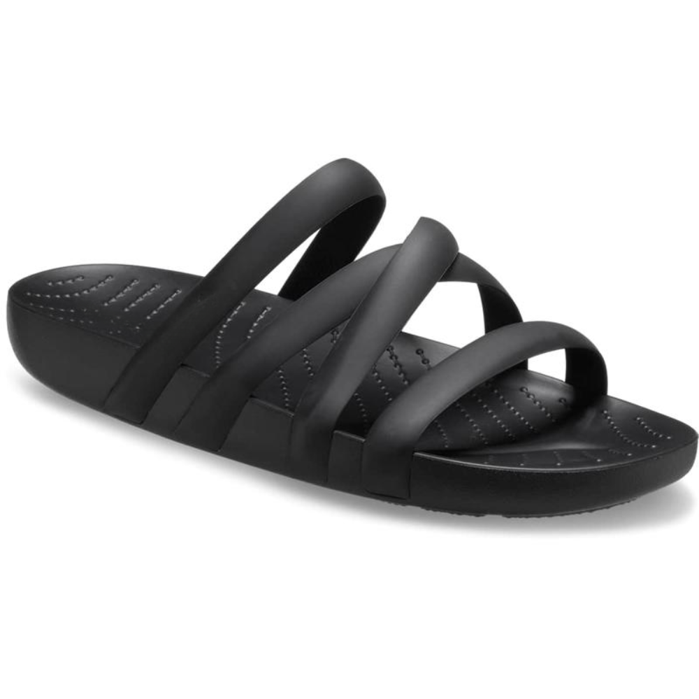 Comfortable Slides for Women with Multi Strap Cushioned Foam Sole Waterproof Slip On Style