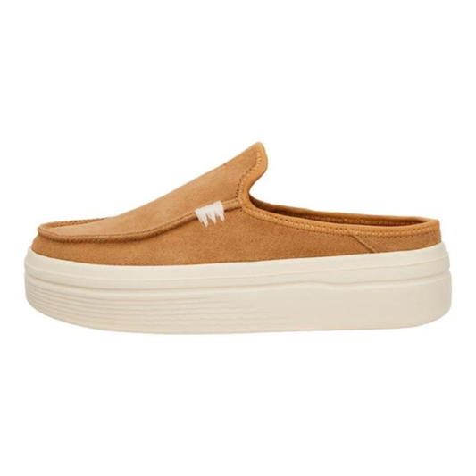 Comfortable Mules for Women with Backless Slip On Cushioned Platform Sole Casual Style