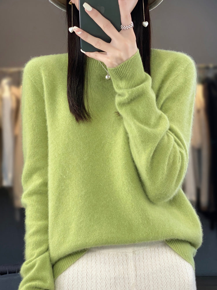 Fiona | Women's Classic Round Neck Long Sleeve Sweater
