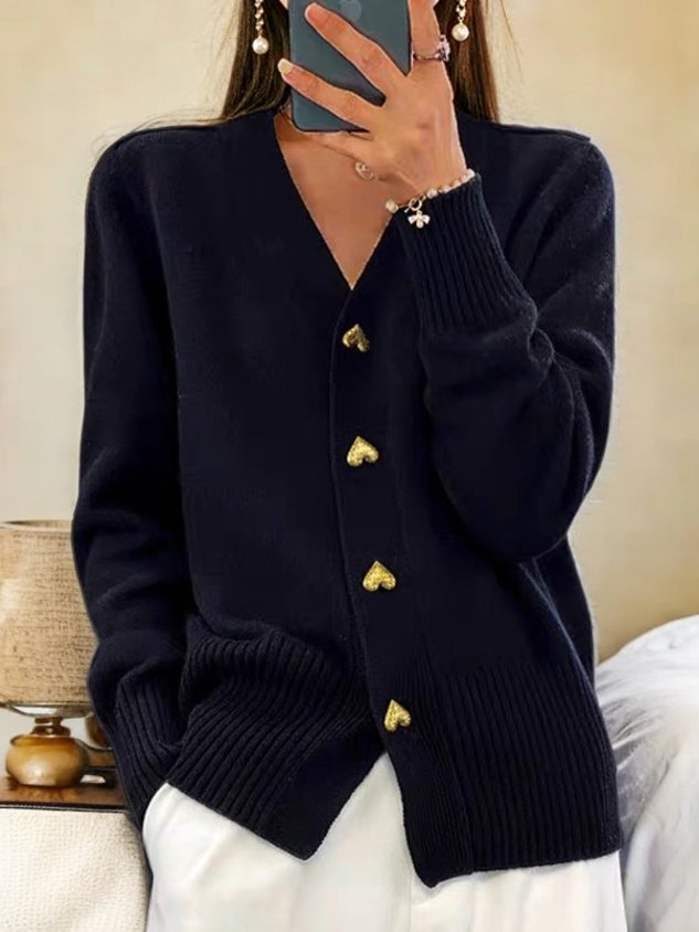 Josephine | Women's V-Neck Long Sleeve Cardigan