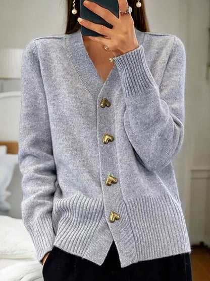 Josephine | Women's V-Neck Long Sleeve Cardigan