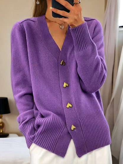 Josephine | Women's V-Neck Long Sleeve Cardigan
