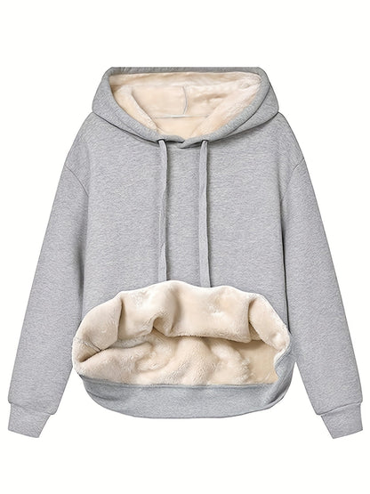 Nora | Women's Cozy Lined Pullover Hoodie