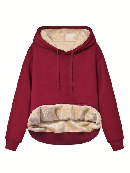 Nora | Women's Cozy Lined Pullover Hoodie