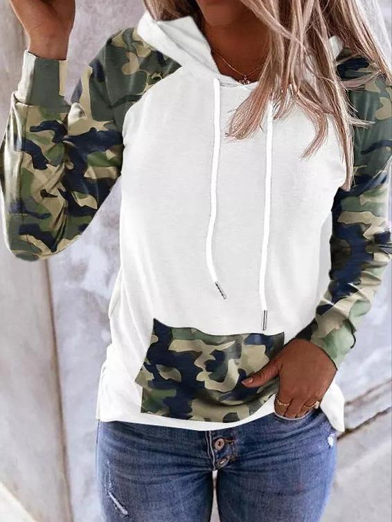 Reese | Women's Colorblock Drawstring Casual Hoodie