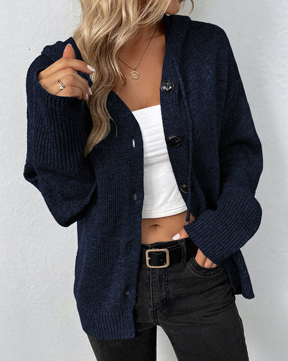 Sienna | Women's Oversized Essential V-Neck Cardigan