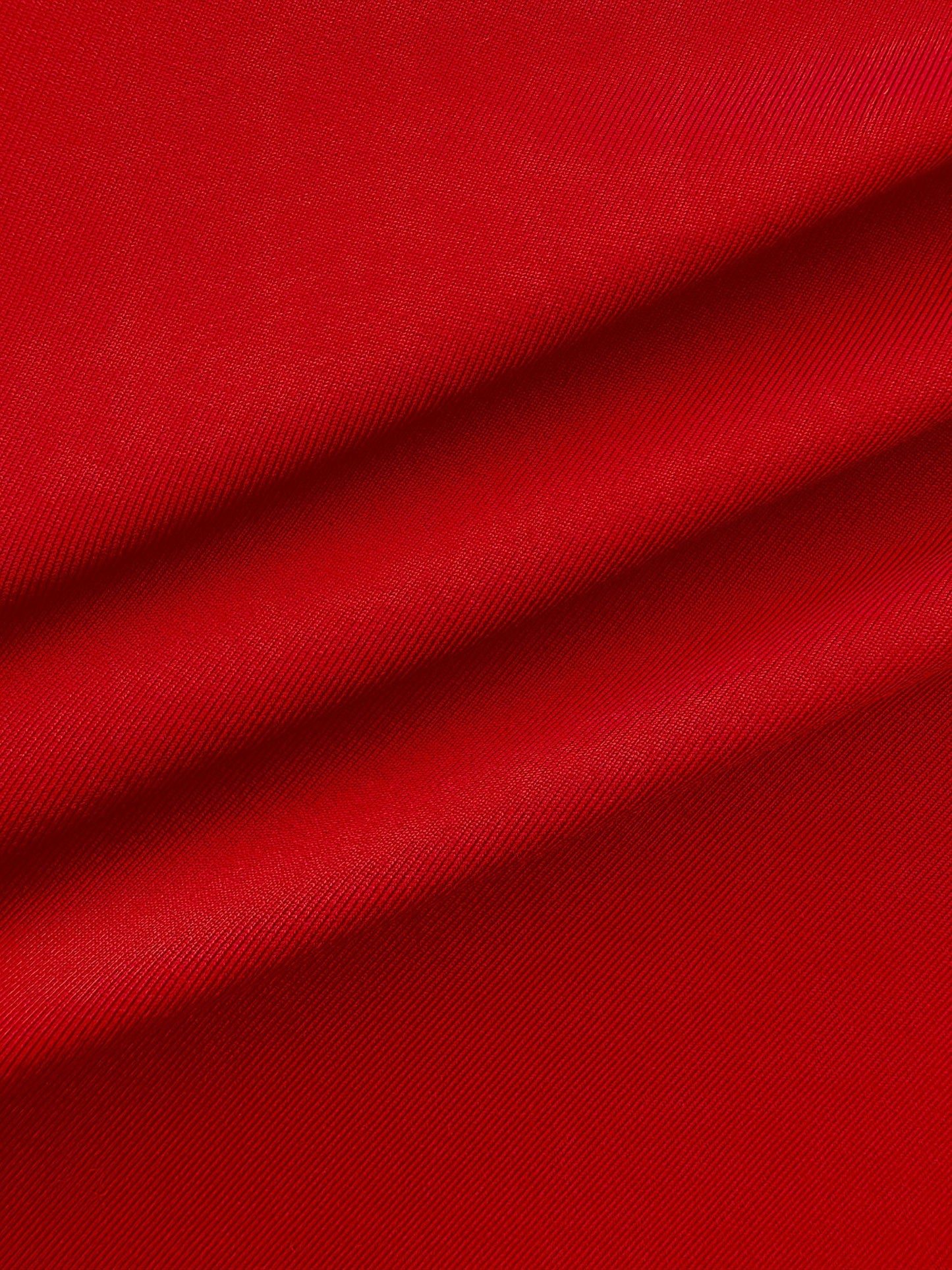 Elegant Red Midi Dress for Women with Crew Neck Sleeveless Twist Waist High Low Hem
