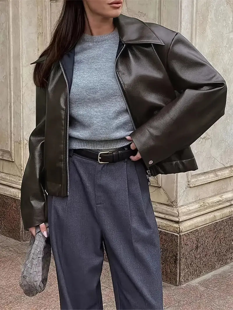 Christine | Women's Relaxed Fit Bomber Jacket