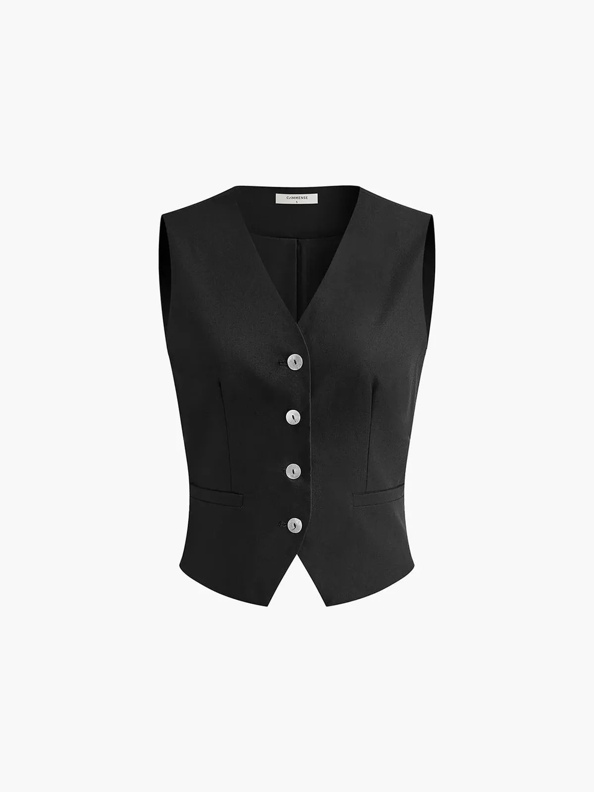 Darcey | Women's Tailored Vest Wide Leg Pants Set