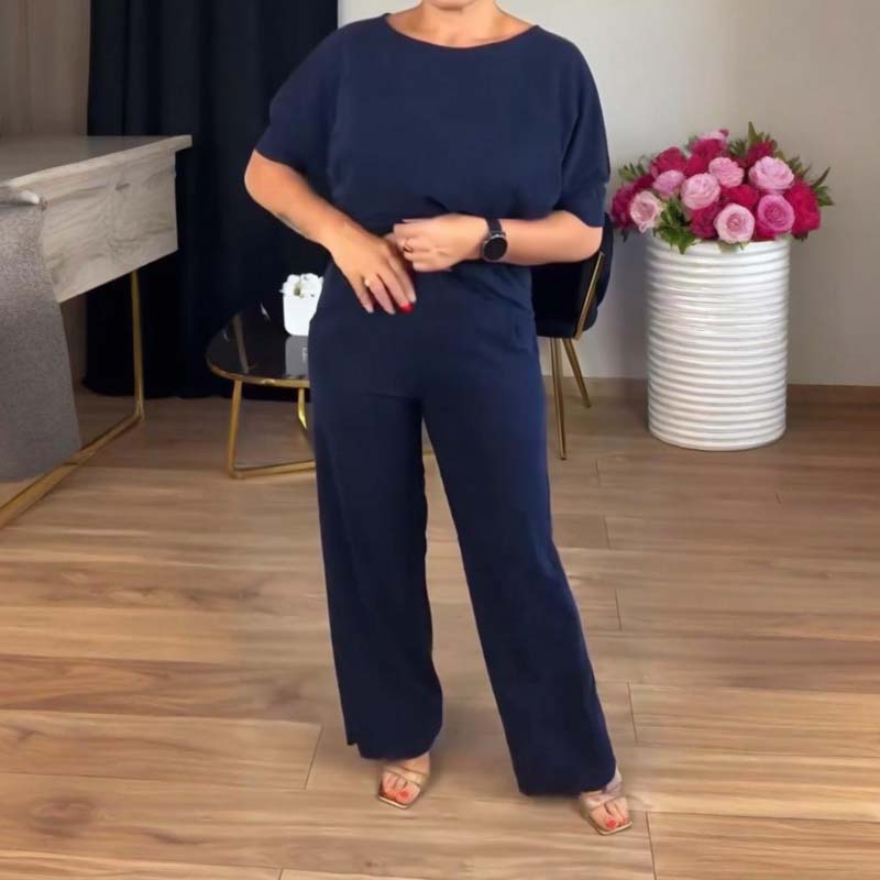 Women's Three-Piece Set | Longline Cardigan Straight Pants