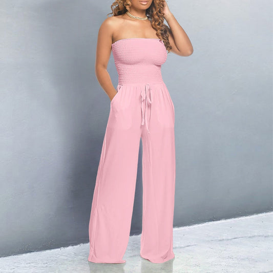Bella | Trendy Off-Shoulder Jumpsuit