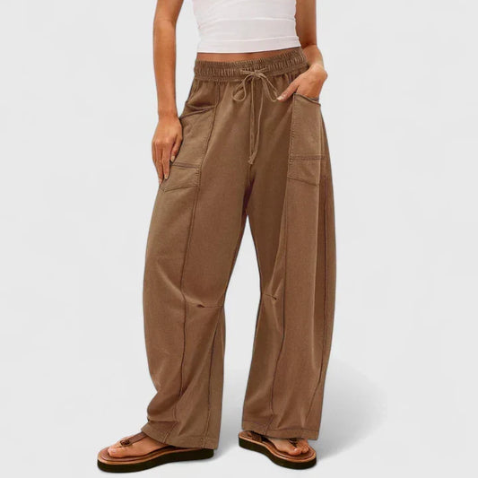 Ysolde | Women's Wide Leg Drawstring Elastic Waist Pants