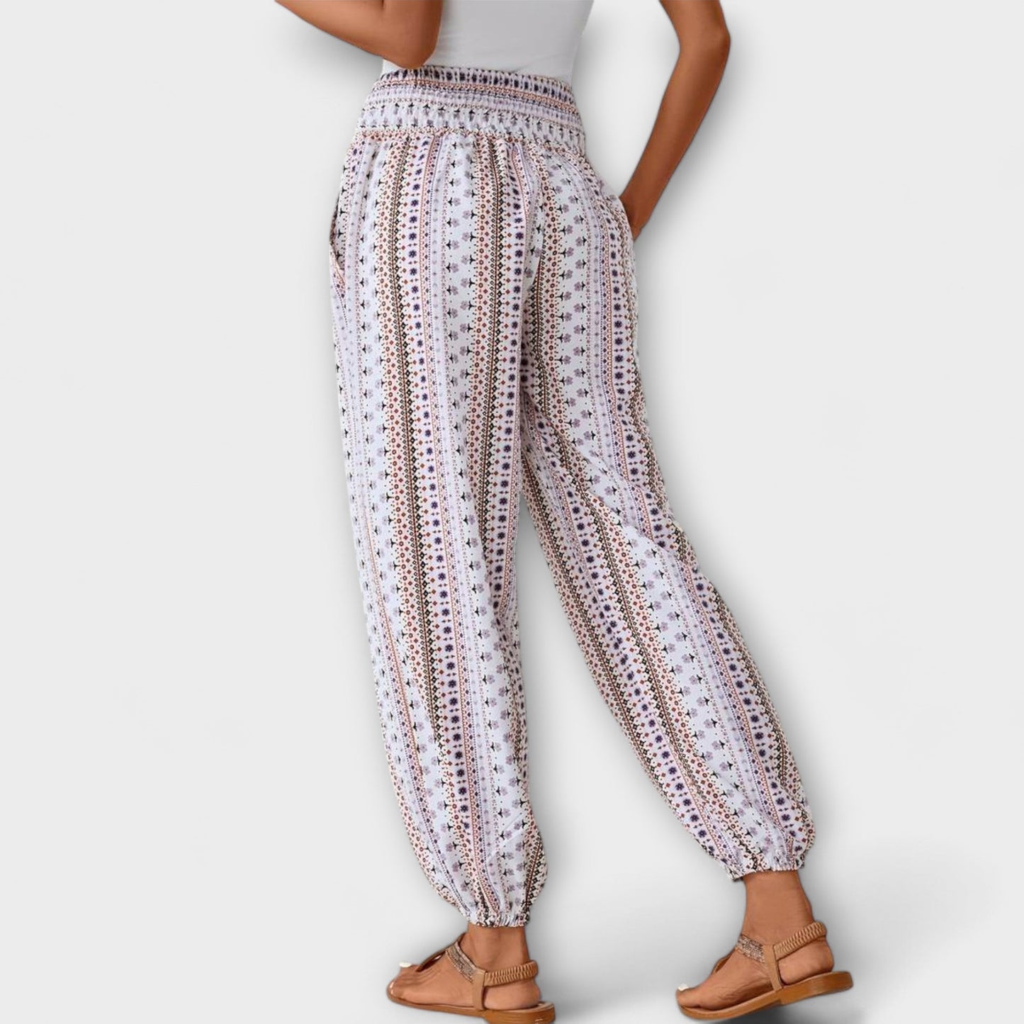 Zindra | Women's Boho Printed Harem Pants